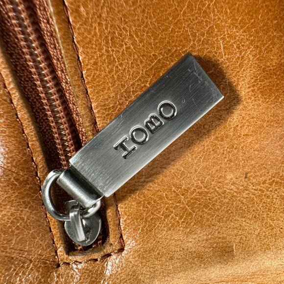 Hobo Lauren Wallet Clutch Genuine Leather Magnetic Double Frame Kiss Lock - Picture 9 of 12